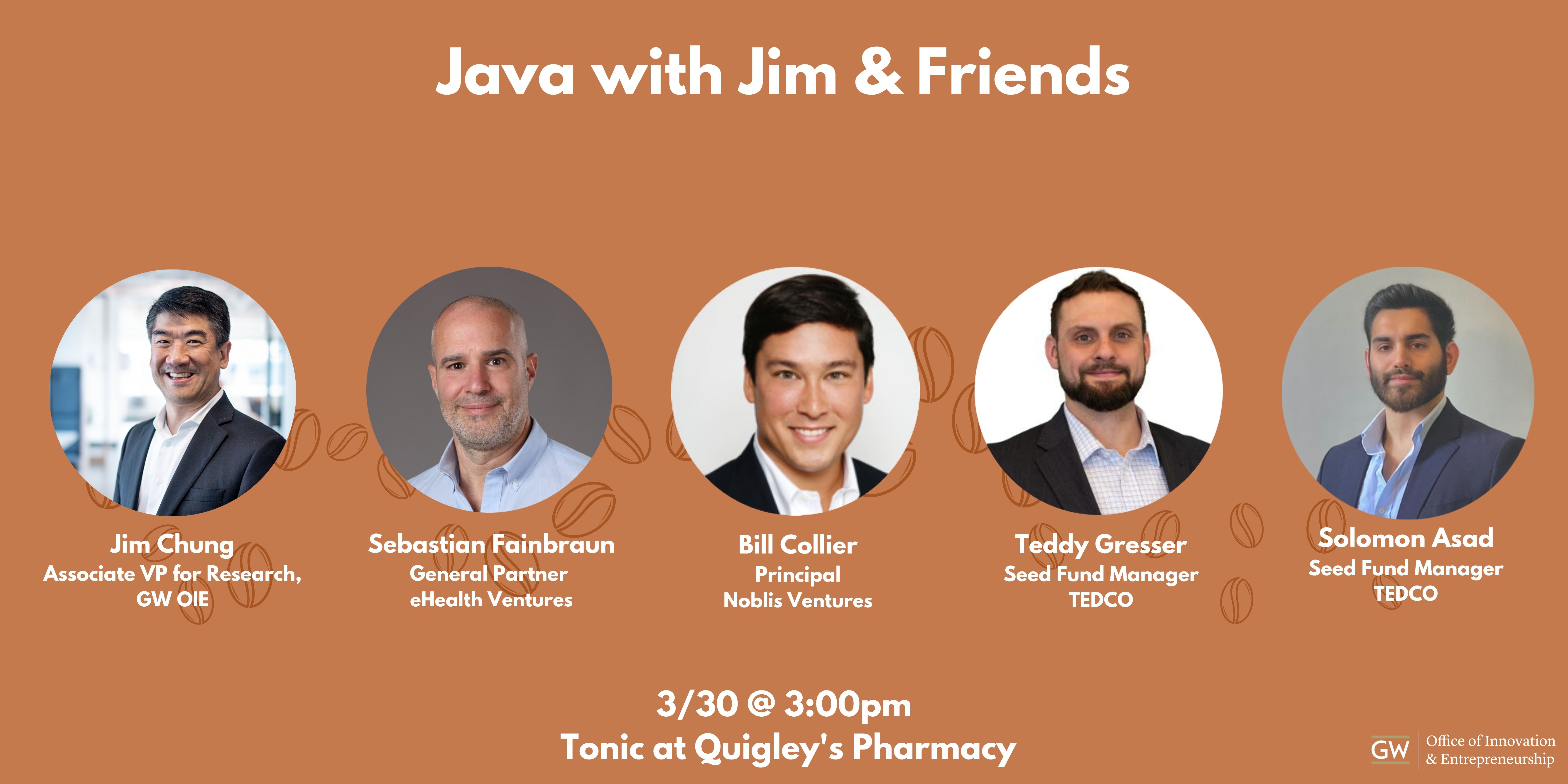Java with Jim & Friends March 30th