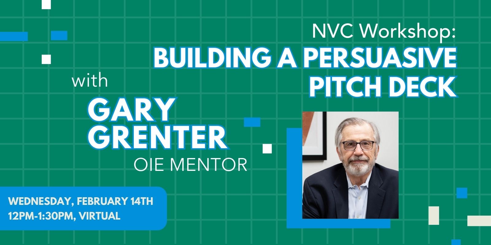 Building a persuasive pitch deck workshop graphic