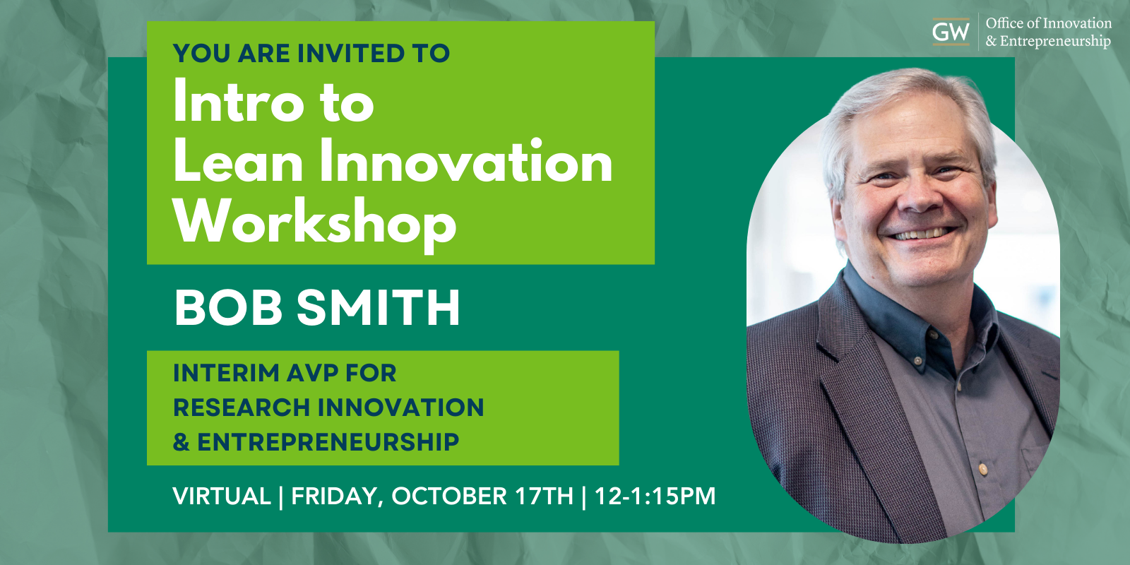 Introduction to Lean Innovation Banner
