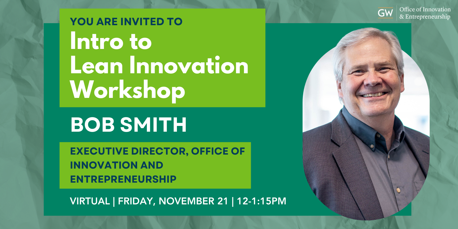 Introduction to Lean Innovation Banner