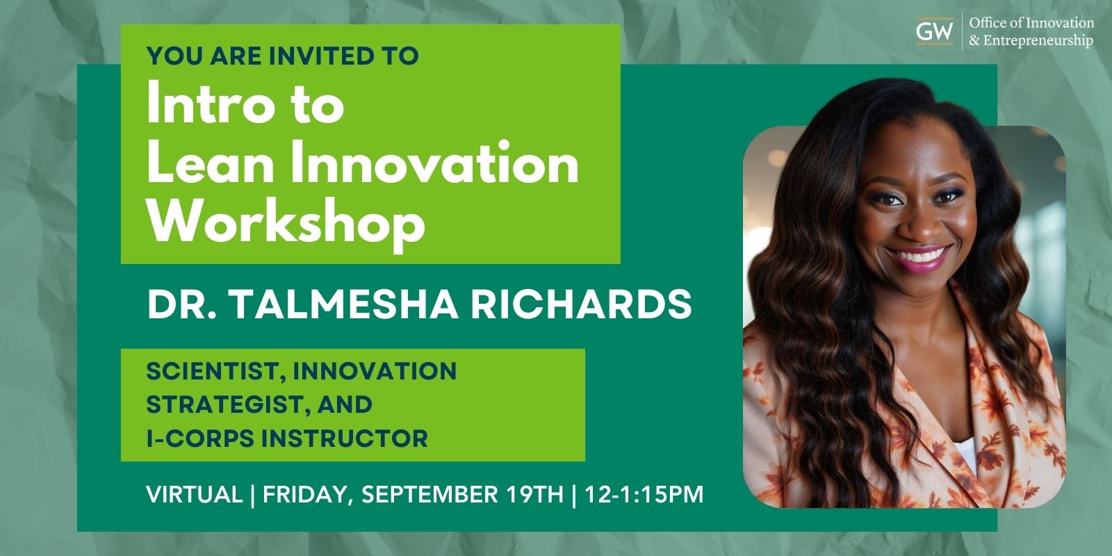 Introduction to Lean Innovation Banner