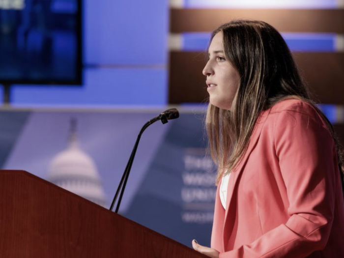 Clebby's founder Sabrina at NVC