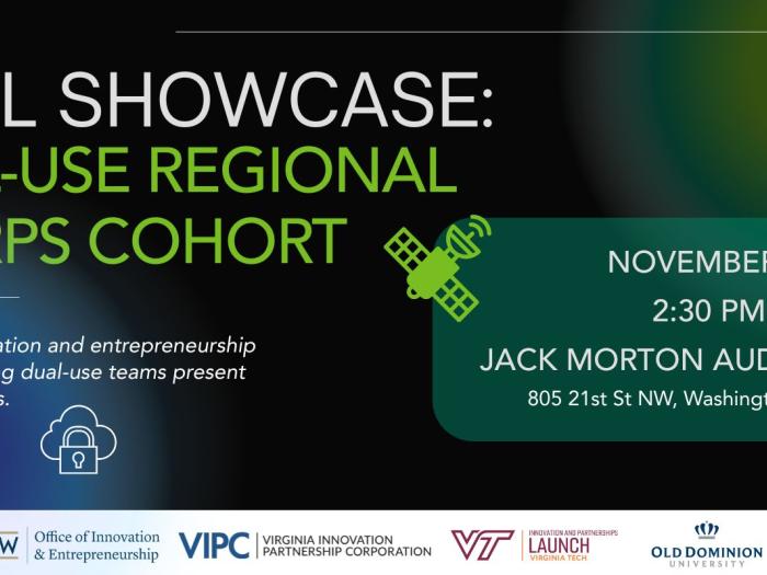 Final Showcase Dual Use website graphic