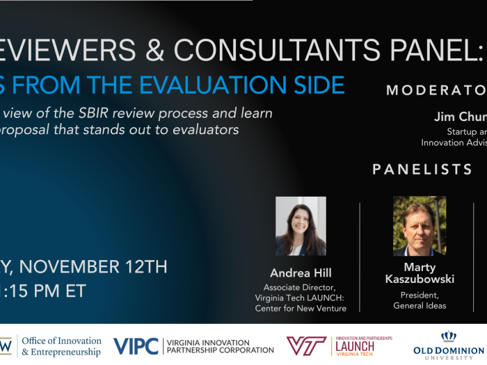 SBIR Panelists website graphic