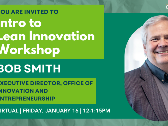 Introduction to Lean Innovation Website Banner